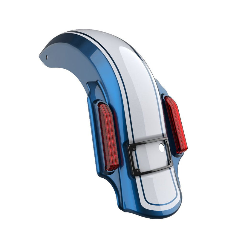 Advanblack Fast Johnnie Dominator Stretched Rear Fender For 2014+ Harley Davidson Touring