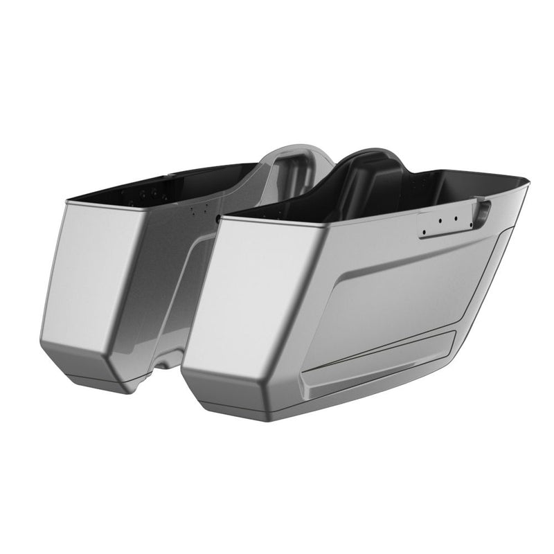 Advanblack Color Matched Holeshot 2.0 Chopped Saddlebags Bottoms for '23.5-Up Harley Touring