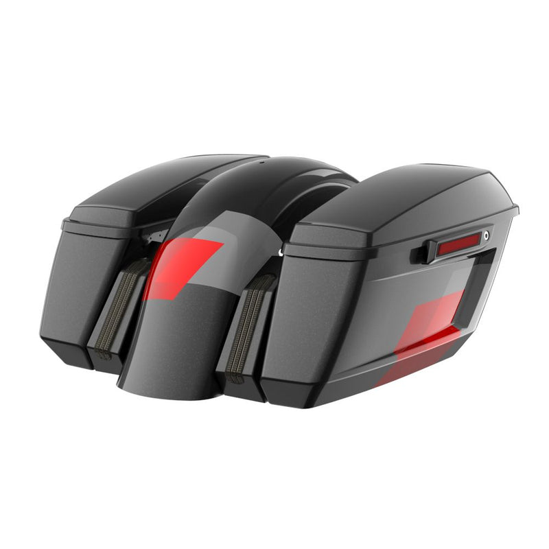 Advanblack Color Matched Holeshot 1.0 Chopped Bagger Kit for '23.5-Up Harley Touring CVO & '24Up Street Glide Raod Glide