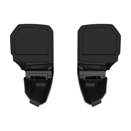 ADVANBLACK Lower Fairings for Harley '23.5-Later Harley Touring - With Road Glide Support Bracket - Raven Fade