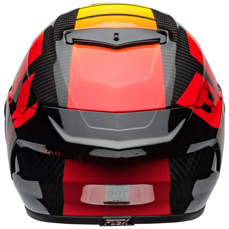 BELL Racestar DLX Flex Offset Helmet Black/Red