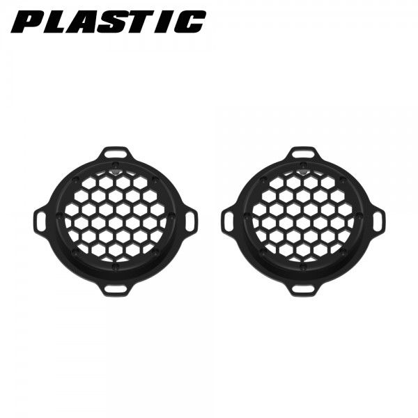 Advanblack HEX Speaker Grills For 2013down Electric Glide / Street Glide Inner Fairing