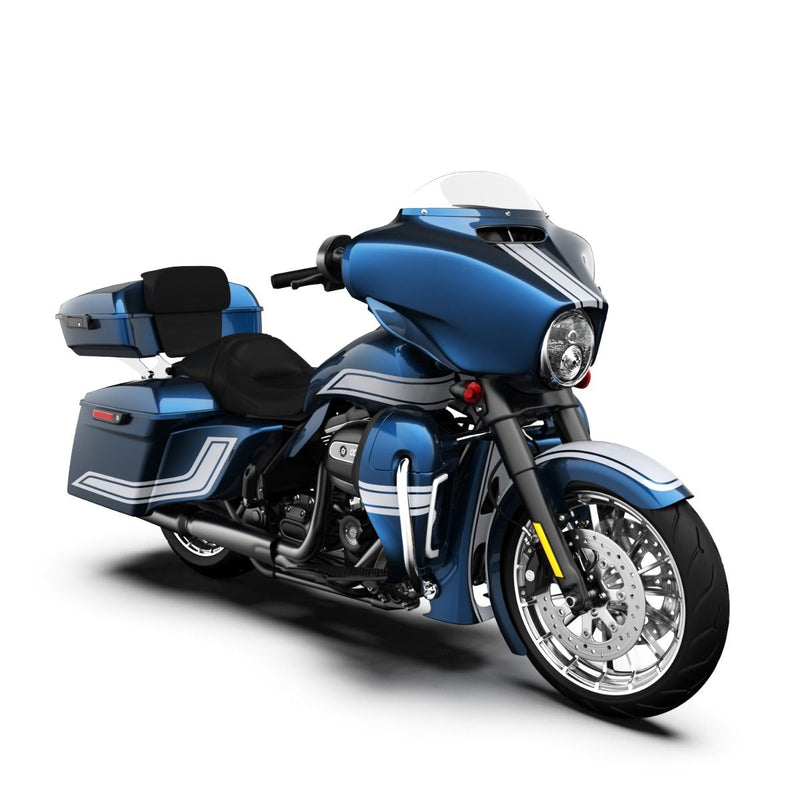 Advanblack Fast Johnnie Rushmore Lower Vented Fairings for 2014+ Harley Davidson Touring