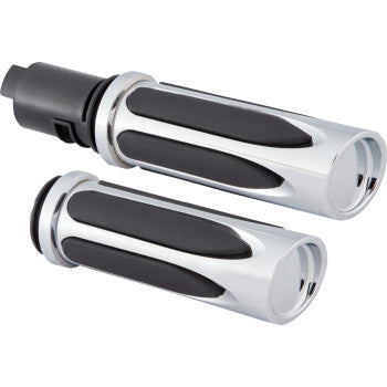 ARLEN NESS Grips - Comfort - Deep Cut - TBW - Chrome