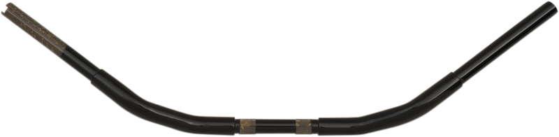 DRAG SPECIALTIES 1-1/4" Buffalo Classic Beach Handlebar - 2" - Gloss Black