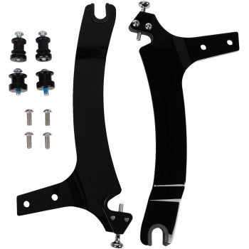 COBRA Detachable Backrest - Black - Solo Seat - Scout