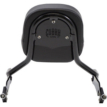 COBRA Detachable Backrest - Black - Short - Chieftain