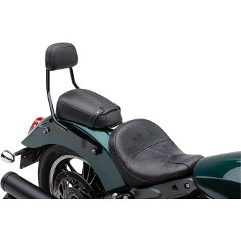 COBRA Detachable Backrest - Black - Solo Seat - Scout