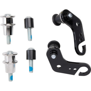 COBRA Detachable Solo Luggage Rack - Chrome - Bobber