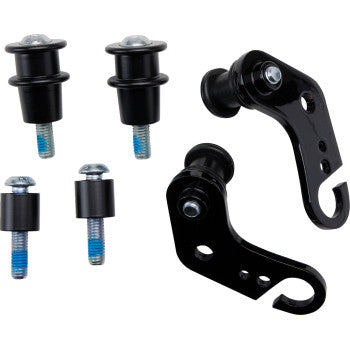 COBRA Detachable Solo Luggage Rack - Black - Bobber