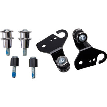 COBRA Big Ass® Detachable Wrap Around Rack - Chrome - Bobber