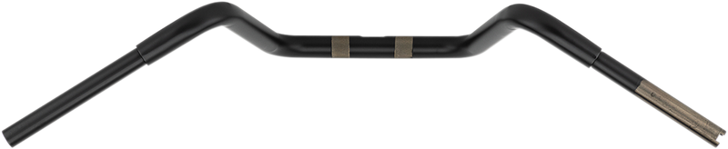 DRAG SPECIALTIES 1-1/4" Buffalo Road Glide Handlebar - 12" - Flat Black