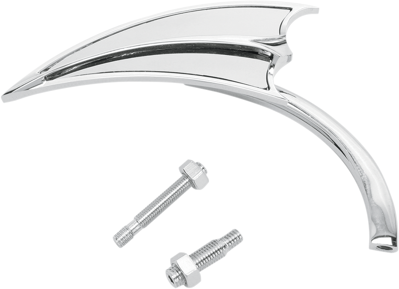 ARLEN NESS Mirror - Micro - Scoop - Side View - Triangle - Chrome - Right