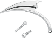 ARLEN NESS Mirror - Micro - Scoop - Side View - Triangle - Right - Chrome