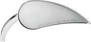 ARLEN NESS Mirror - Rad III - Side View - Teardrop - Right - Chrome
