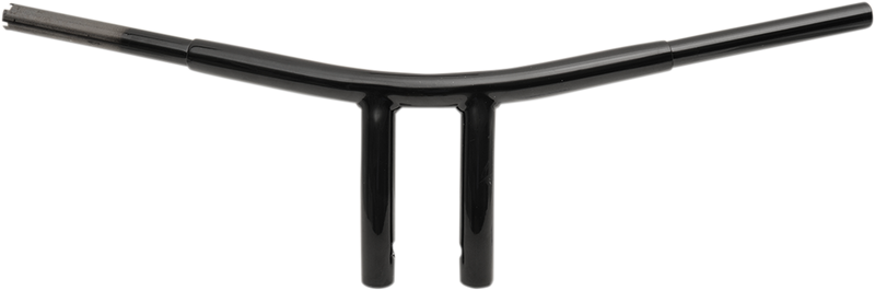 DRAG SPECIALTIES 1-1/4" Buffalo T-Bar - 6" Pullback - TBW - Gloss Black