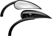 ARLEN NESS Mirror - Micro - Rad 2 - Side View - Teardrop - Left - Black