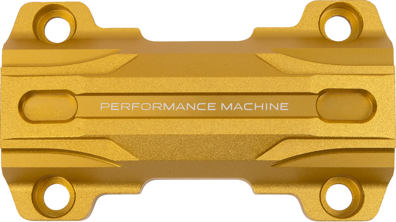 PERFORMANCE MACHINE (PM) Adapter - Gauge Relocation Kit - Gold Ops? 0208-2196-SMG