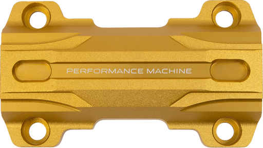 PERFORMANCE MACHINE (PM) Adapter - Gauge Relocation Kit - Gold Ops? 0208-2196-SMG