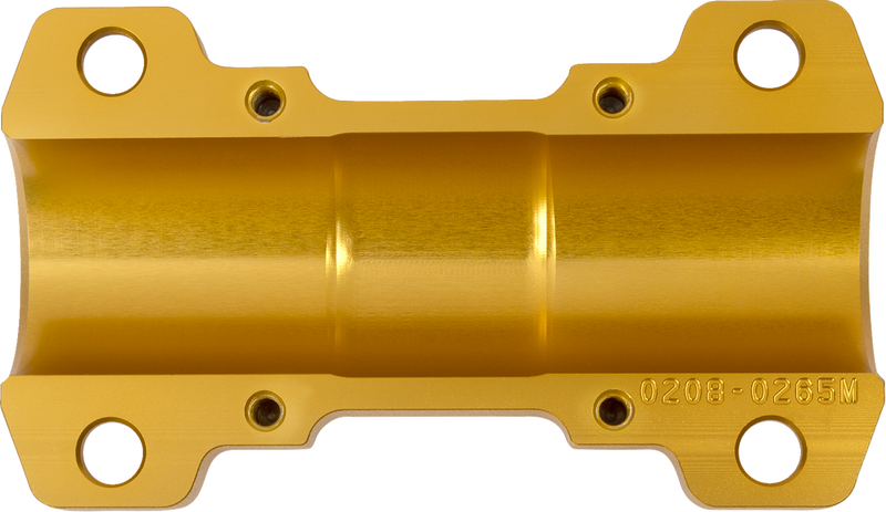 PERFORMANCE MACHINE (PM) Adapter - Gauge Relocation Kit - Gold Ops? 0208-2196-SMG