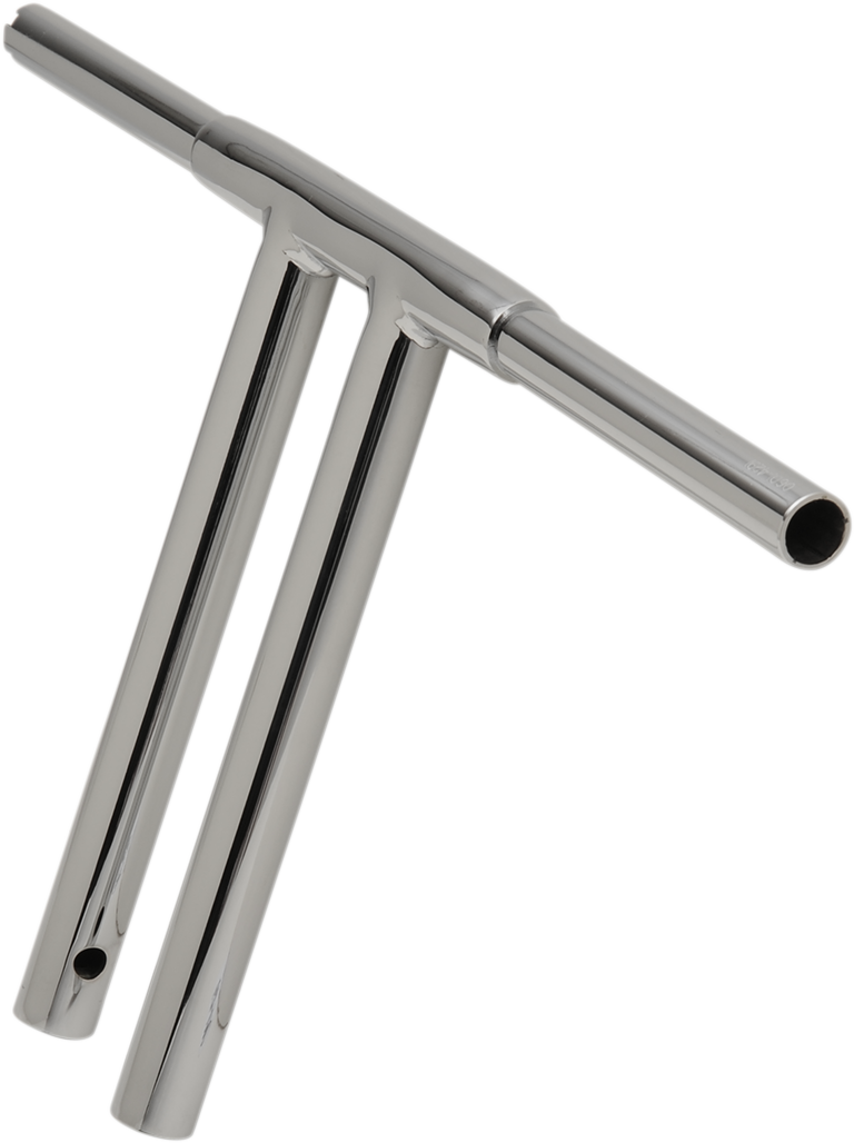 DRAG SPECIALTIES 1-1/4" Buffalo Zero T-Bar Straight Handlebar - 12" - Chrome