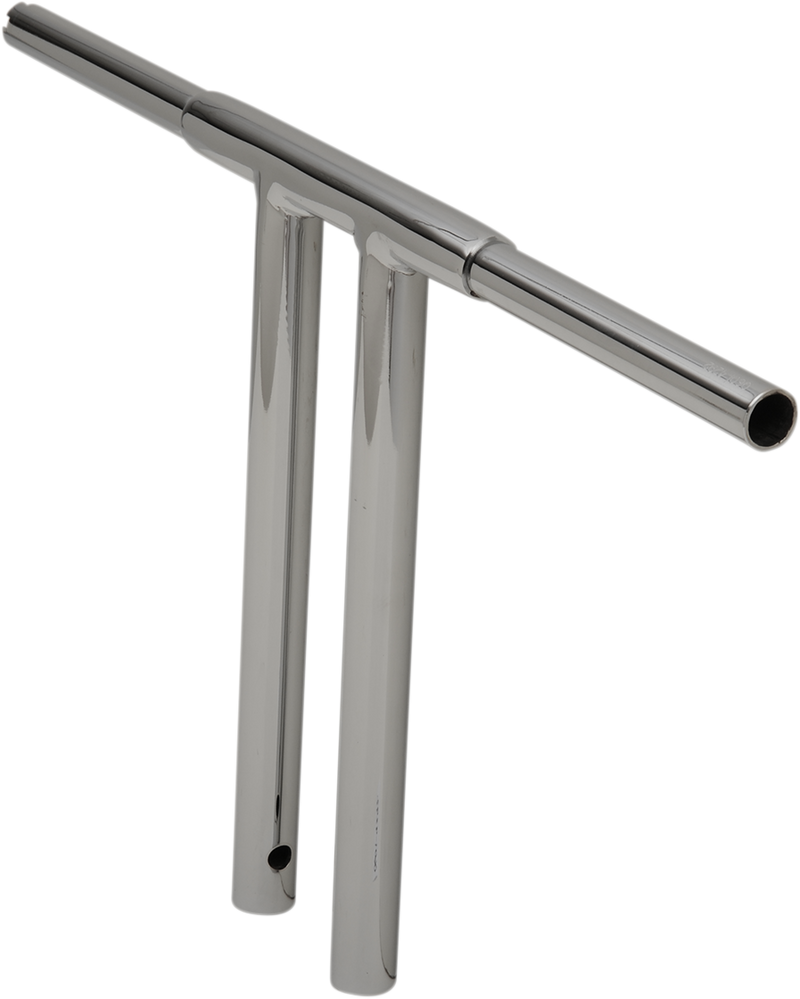DRAG SPECIALTIES 1-1/4" Buffalo Zero T-Bar Straight Handlebar - 14" - Chrome