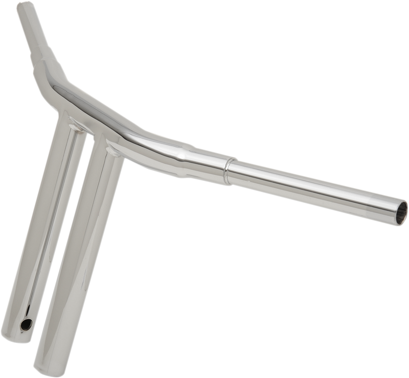 DRAG SPECIALTIES 1-1/2" Big Buffalo Chopper T-Bar Straight Handlebar - 12" - Chrome