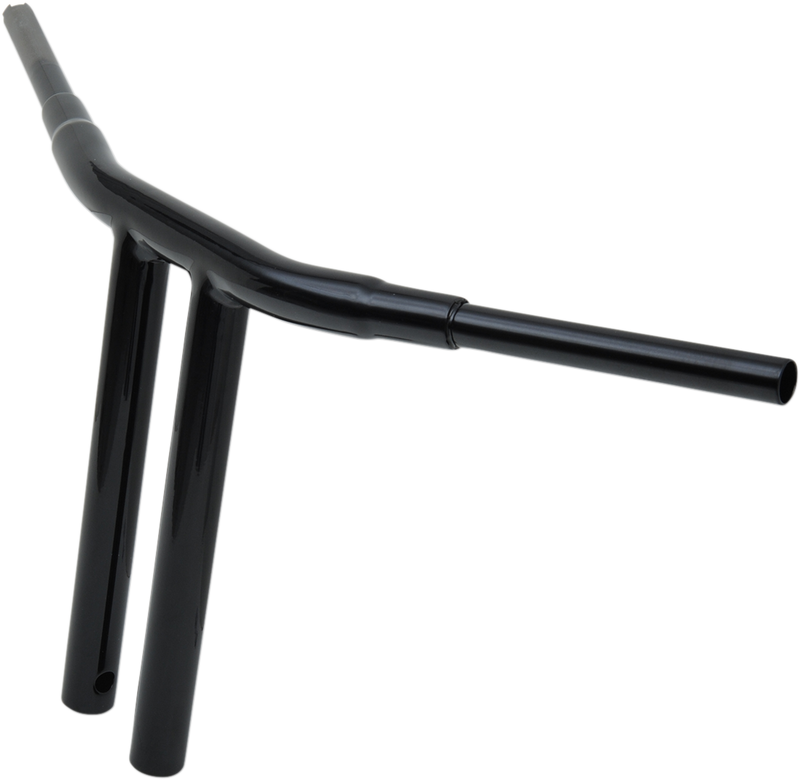 DRAG SPECIALTIES 1-1/2" Big Buffalo Chopper T-Bar Straight Handlebar - 14" - Gloss Black
