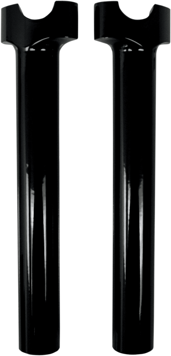 DRAG SPECIALTIES Buffalo Billet Aluminum Straight Handlebar Riser - Gloss Black - 10"