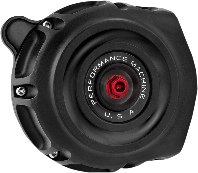 PERFORMANCE MACHINE (PM) Vintage Air Cleaner - Black Ops