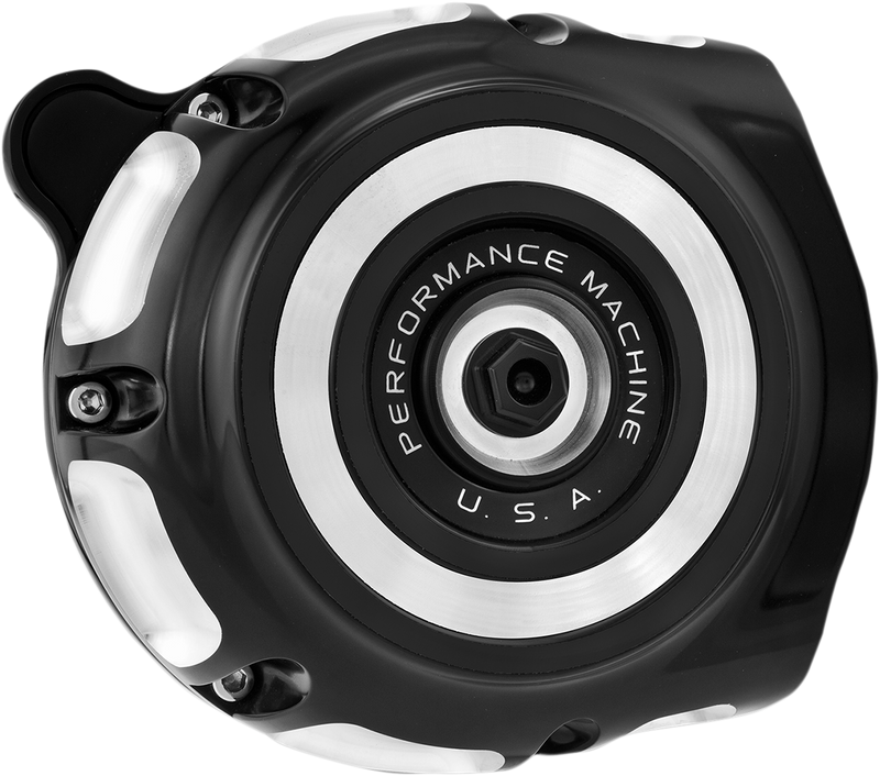 PERFORMANCE MACHINE (PM) Vintage Air Cleaner - Contrast Cut - Chieftain '14-'21