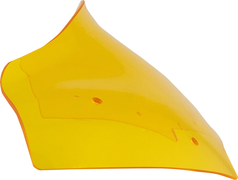 KLOCK WERKS Kolor Flare® Windshield - 8" - Yellow - '23-'25 FLTRX KWW-01-0757