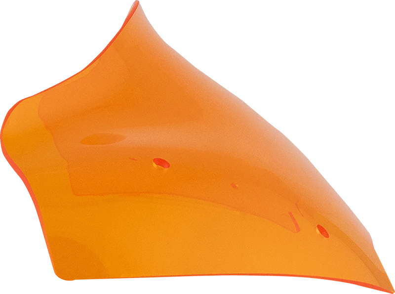 KLOCK WERKS Kolor Flare® Windshield - 8" - Orange - '23-'25 FLTRX KWW-01-0756