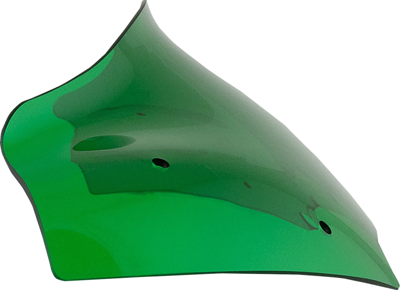 KLOCK WERKS Kolor Flare® Windshield - 8" - Green - '23-'25 FLTRX KWW-01-0758
