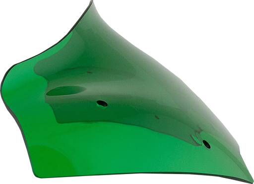 KLOCK WERKS Kolor Flare® Windshield - 8" - Green - '23-'25 FLTRX KWW-01-0758