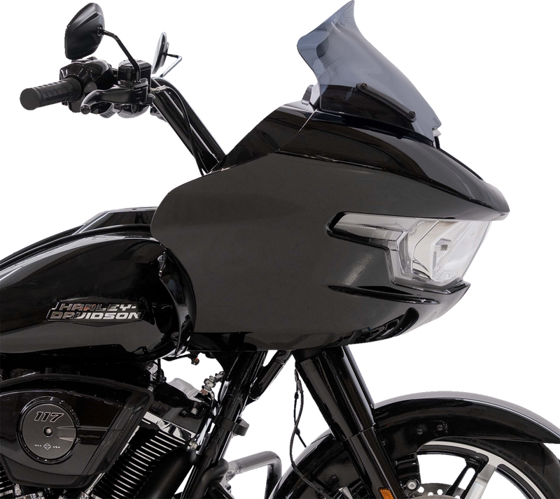 KLOCK WERKS Sport Flare™ Windshield - 11" - Dark Smoke - FLTRX KWW-01-0735-DS