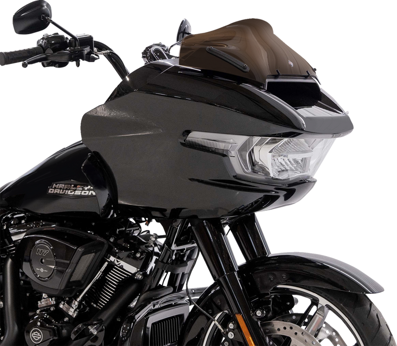 KLOCK WERKS Kolor Flare® Windshield - 8" - Bronze - '23-'25 FLTRX KWW-01-0761