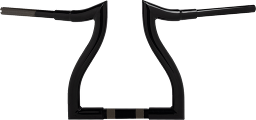 LA CHOPPERS Pre-Wired Hammerhead Handlebar - 12" - Black LA-7316-12BW