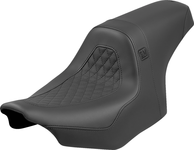 SADDLEMEN Speed Merchant Pro Series Seat - Black - FLH/FLT '23-'24 SM82307DB