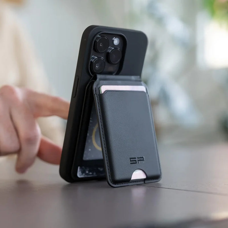 SP CONNECT SPC+ Leather / Composite Card Wallet - Magnetic