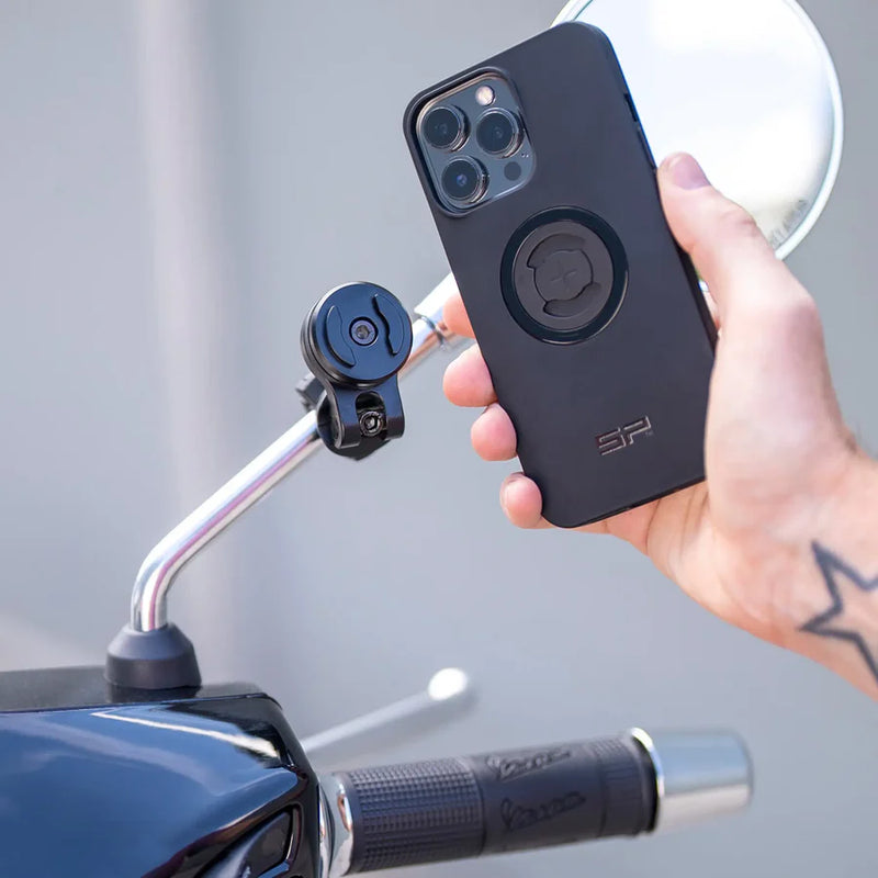 SP CONNECT Mirror Mount Pro - Phone - Black