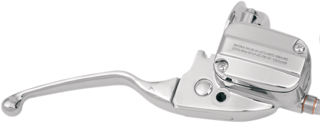 DRAG SPECIALTIES Replacement ABS / Non-ABS Front Brake Master Cylinder Assembly - 19/32" - Chrome