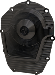 ALLOY ART Comp Cam Cover - Black - Finned - M8 M8CCC-2