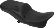 DRAG SPECIALTIES SEATS Extended Reach Freedom Seat - Solar Leather - Smooth Vinyl - FLT/FLH '09-'24 4696E