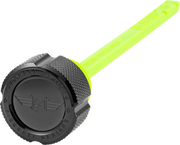 FIGURATI DESIGNS Magnetic Oil Dipstick - Knurled - Black - Indian FD01-MAGDSPP-KN-BLK