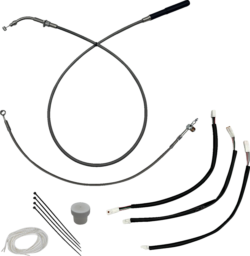 FAT BAGGERS INC. EZ Install Kit - +2" - '23-'24 FLHX/SE - Braided 149011