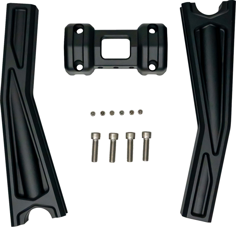 KODLIN USA Ascent Pro Risers - Pullback - 10" - Black KUS55133