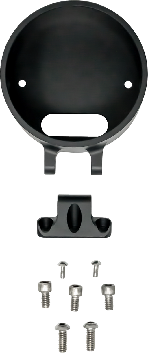 KODLIN USA Round Gauge Bezel - For Ascent Pro Riser - Black KUS55139