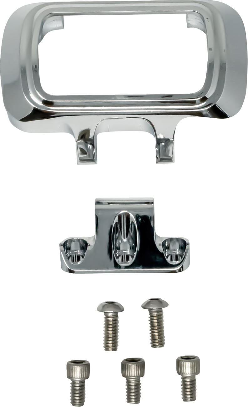 KODLIN USA Digital Gauge Bezel - For Ascent Pro Riser - Chrome KUS55138