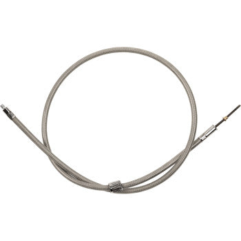 DRAG SPECIALTIES Front-Wheel Drive Speedometer Cable - 38-1/2" - Braided
